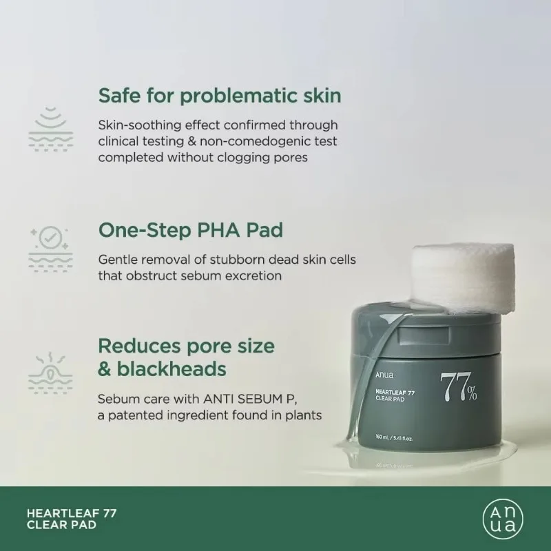 Anua produtos de cuidados com a pele toner calmante Heartleaf 77 cuidados com a pele limpador facial melhor lavagem facial para pele oleosa brilho receita cuidados com a pele