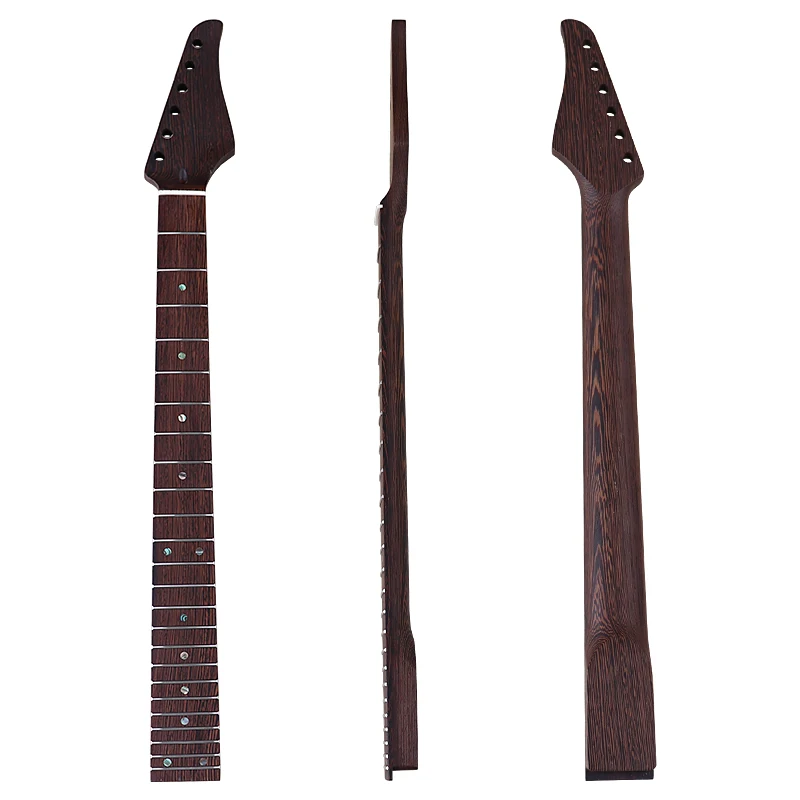 6 String Electric Guitar Neck High Gloss 21 and 22 Frets Full Canada Maple Big Head Small Head Guitar Neck