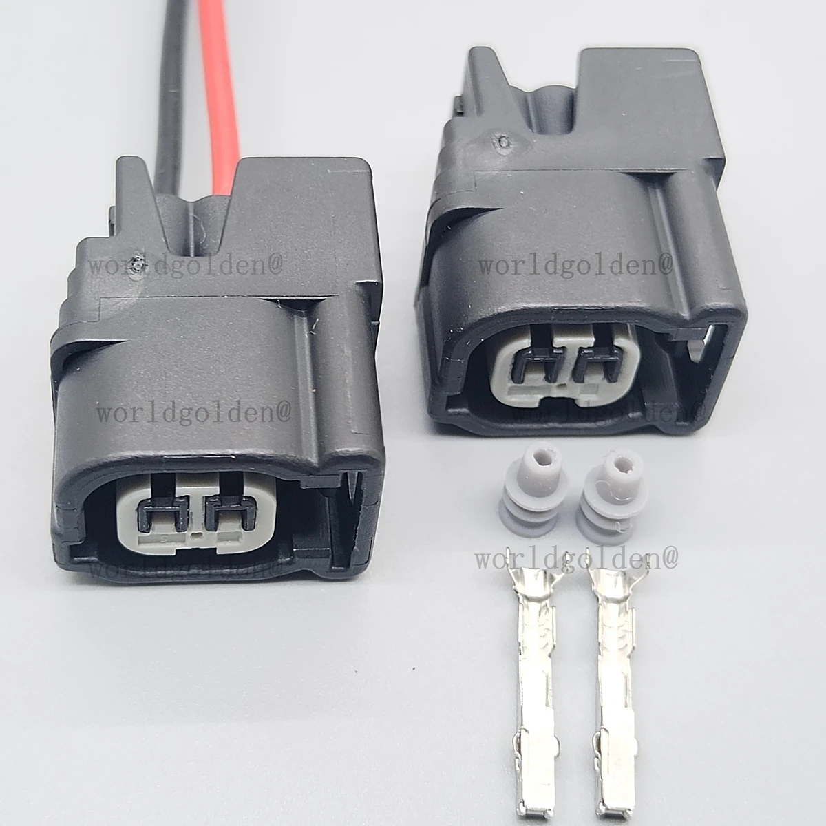 Auto 2Pin Waterproof Connector Housing with Terminals for Honda Auto Wire Harness Daily Maintenance car connector
