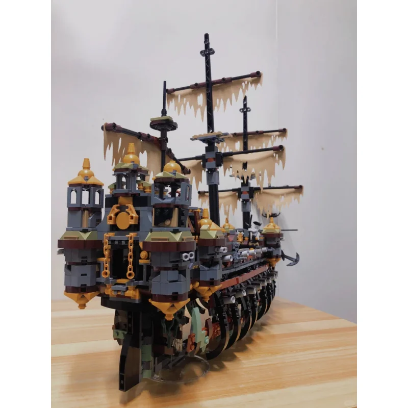 2294 pezzi 71042 nave pirata caraibica silenziosa Mary Boys blocchi educativi modello giocattolo regalo di compleanno