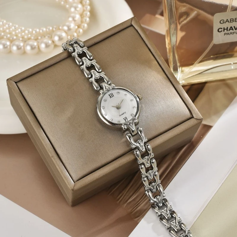 Orologi da donna Orologi da polso di lusso Orologio da donna con cinturino in oro alla moda Orologio femminile elegante da donna Montre Femme