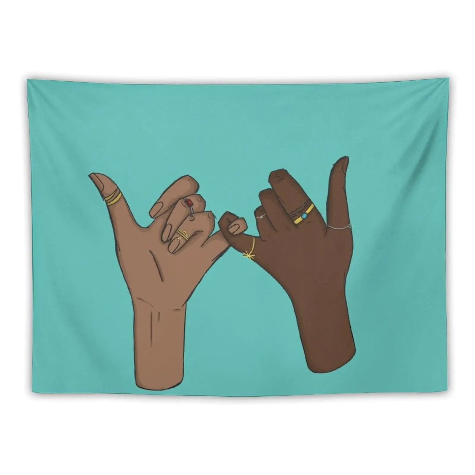 

Pinky Promise Tapestry Room Decoration Aesthetic Decor Home Home Decorating Cute Room Decor Tapestry