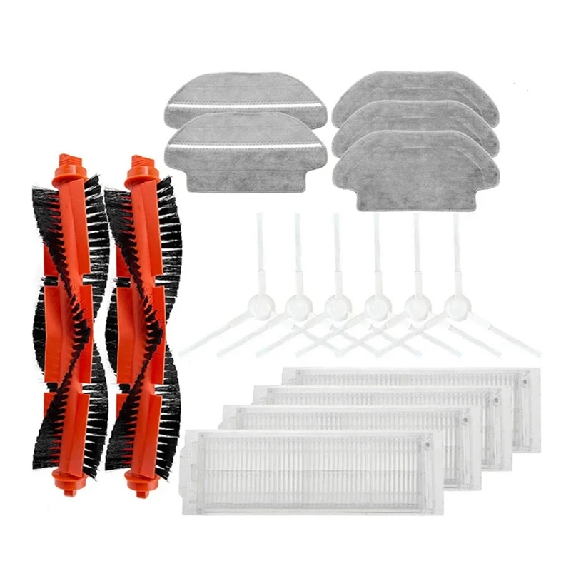 Hepa filter mop für xiaomi mijia mi roboter vakuum-mop pro stytj02ym 2s 3c viomi v2 pro v3 se staubsauger zubehör kit