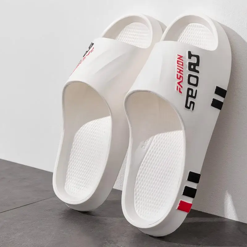 Men's Poop-Feeling Slippers Men's Summer New Indoor and Outdoor Wear Beach Casual Non-Slip Wear-Resistant Sandals Men's Style