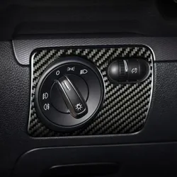 Golf Mk5 Lhd Car Interior Headlight Switch Button Frame for Vw Golf 6 Gti R Mk5 Mk6 2008-2012 Scirocco 2009-2016 Car Sticker