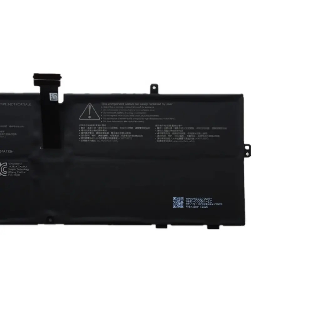 Imagem -03 - Bateria do Portátil para Microsoft Surface go 1943 916ta135h Dynz02 12.4 7.58v 5235mah 39.7wh Novo