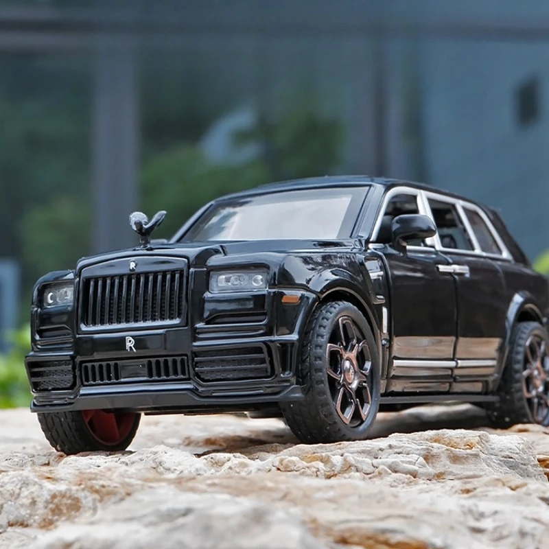 

1:36 Cullinan SUV Simulation Alloy Car Model Sound Light Pull back Car Collection Gift Children's Toy