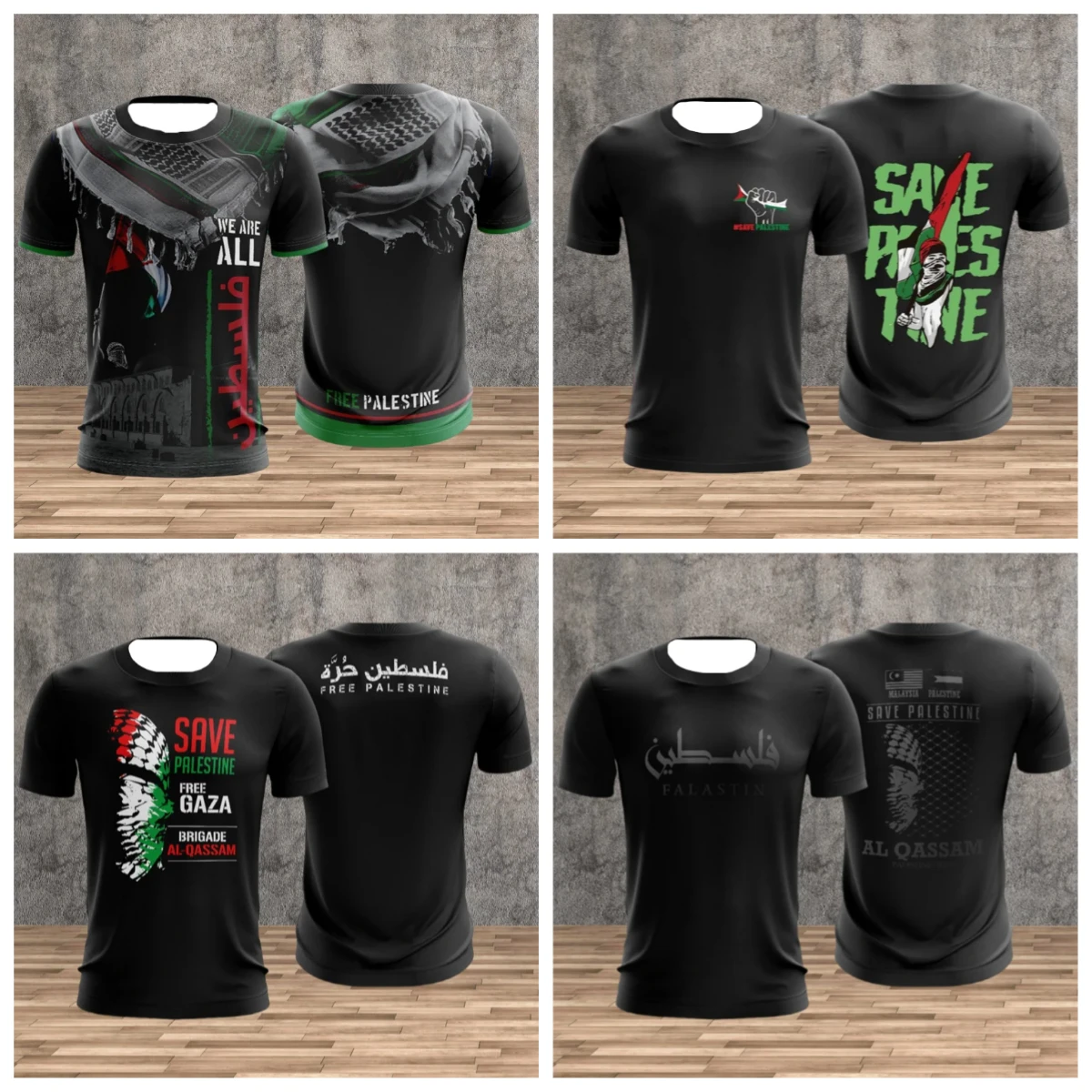 

New Summer 3D-printed T-shirts of Peace and Love, Men's Fashion Street Short-sleeved Quick-drying Downhill Motorcycles
