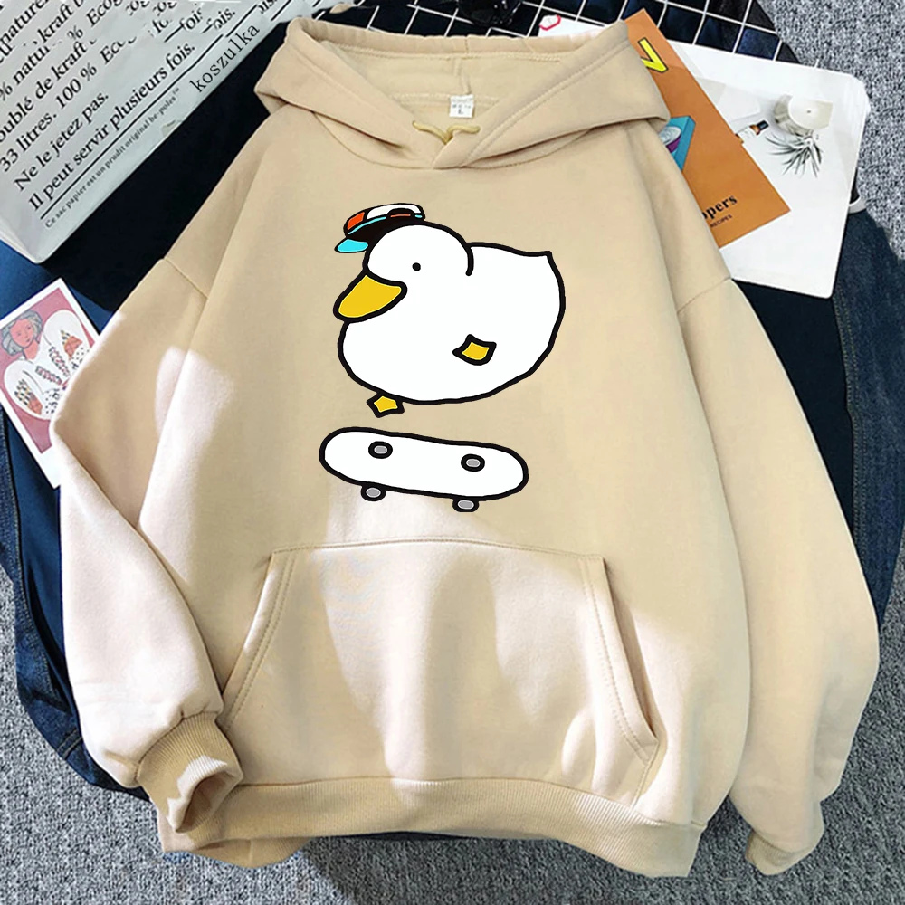 2023 Anime Hololive Skater Shuba Duck Hoodies Aesthetic Clothes Funny Women Spring/Autumn Sweatshirt Kawaii Hoodie Harajuku Suda