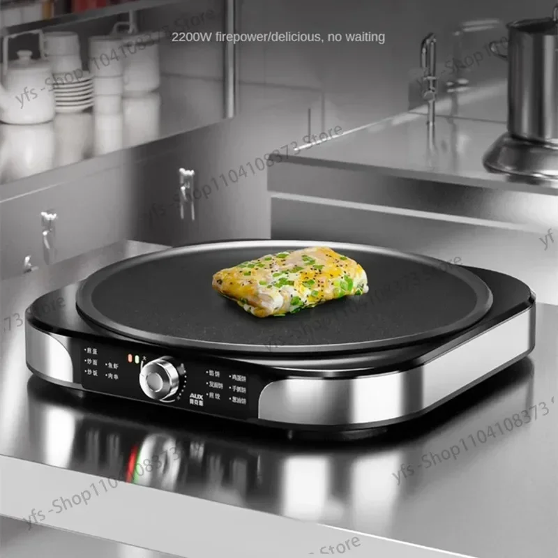 Crepe Maker elettrico per uso domestico 220V Commerciale e domestico utilizzando la macchina per pancake Teglia elettrica antiad