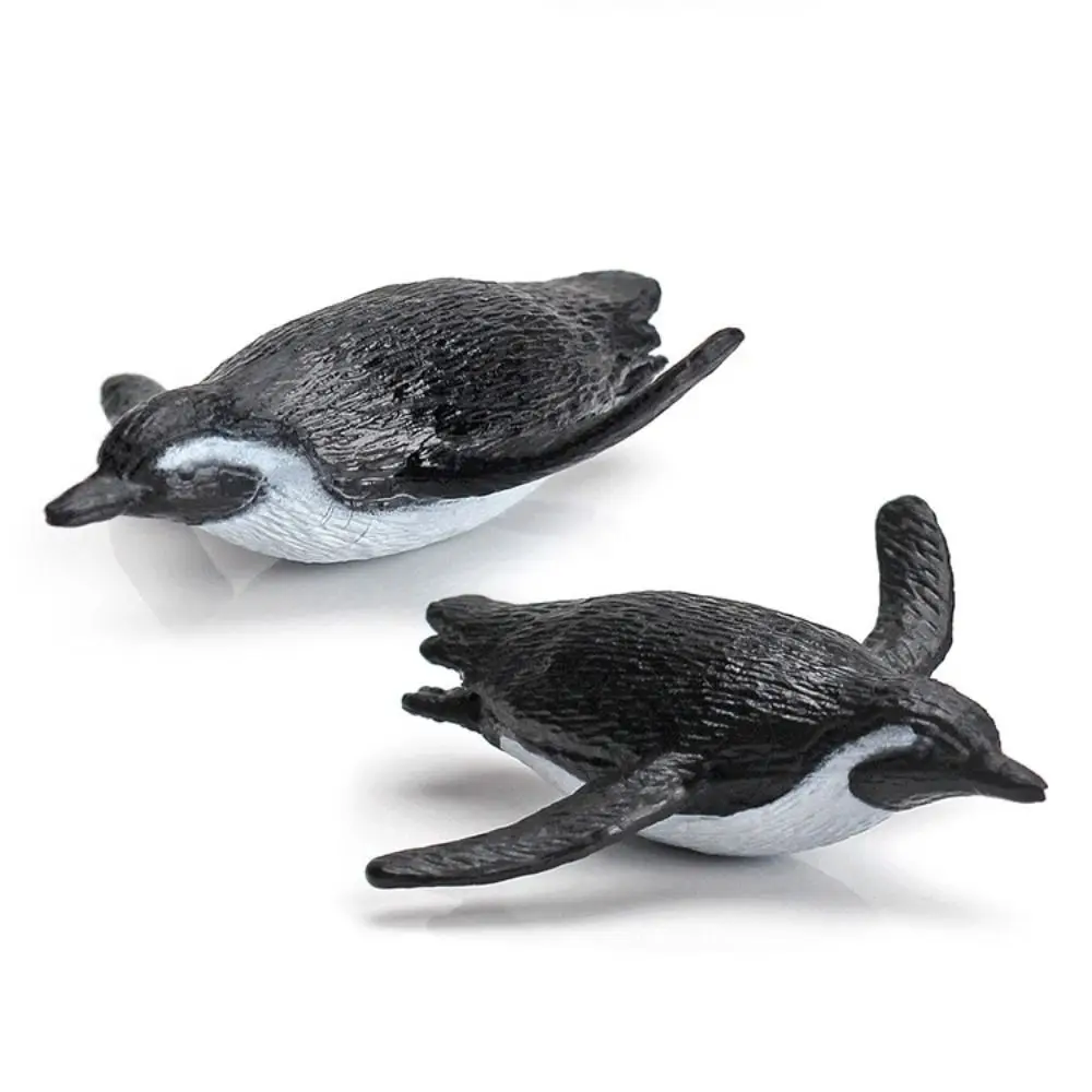Simulation Penguins Models Miniature South Pole Penguin Action Figures Animals Model PVC Doll South Pole Animals Children Toys