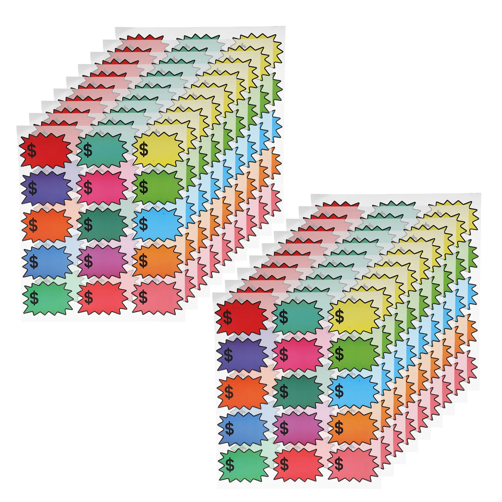 

300 Pcs Sales Price Tags Garage Pricing Sticker Label Stickers Supplies Paper Blank Labeling Product Signs