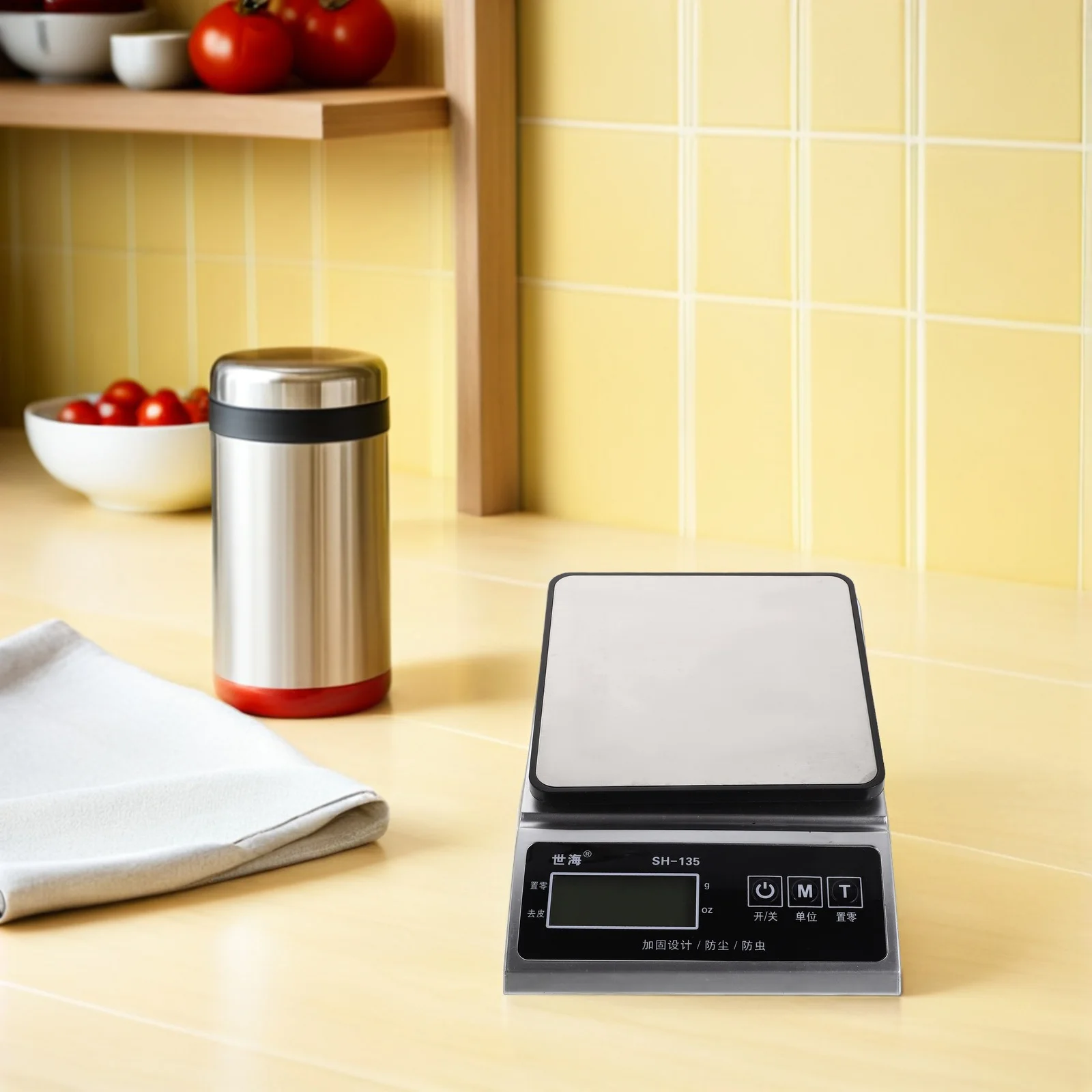 

Digital Kitchen Scale High Precision Stainless Steel Baking Weight Scale Meal Prep Food Scales Modern Aesthetic Appeal