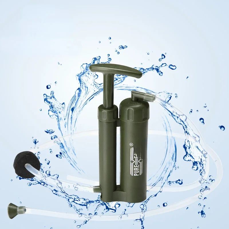 Concave-convex camping individual water purification water filter, outdoor water purifier cross-border net easy wholesale