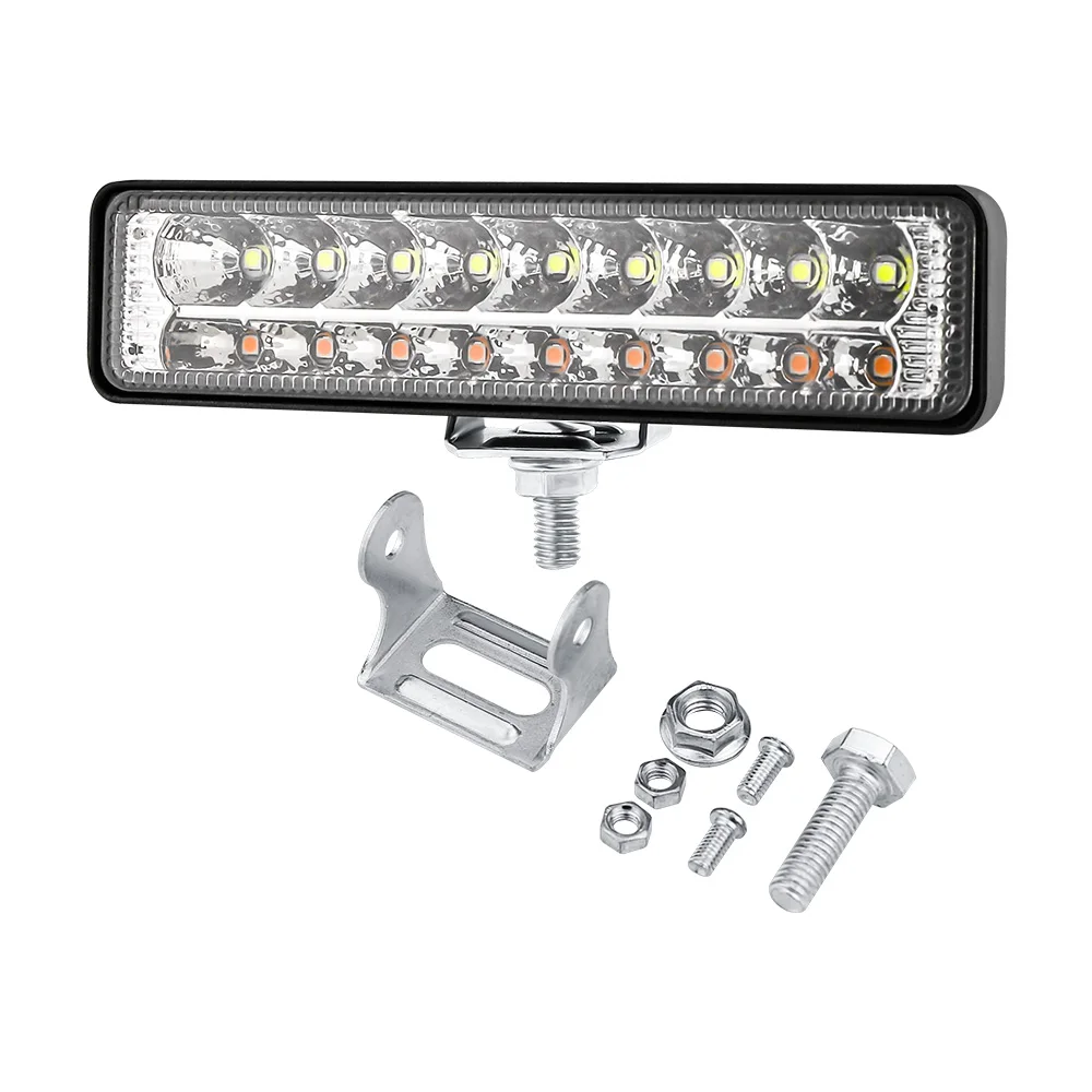 LED Work Light Bar Driving Lamp Portable Waterproof LED Flood Lights for Outdoor Camping Hiking SUV Boat Offroad Accessories