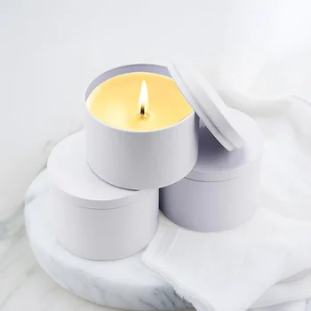 100 ks pleťový krém na pleť 60g 50g 30g 20g 15g 10g kosmetický balzám na rty, nehty, třpytky, prázdné hliníkové plechovky, dóza na svíčky, černá 10 nejlepší prodej plechovky na svíčky - №4