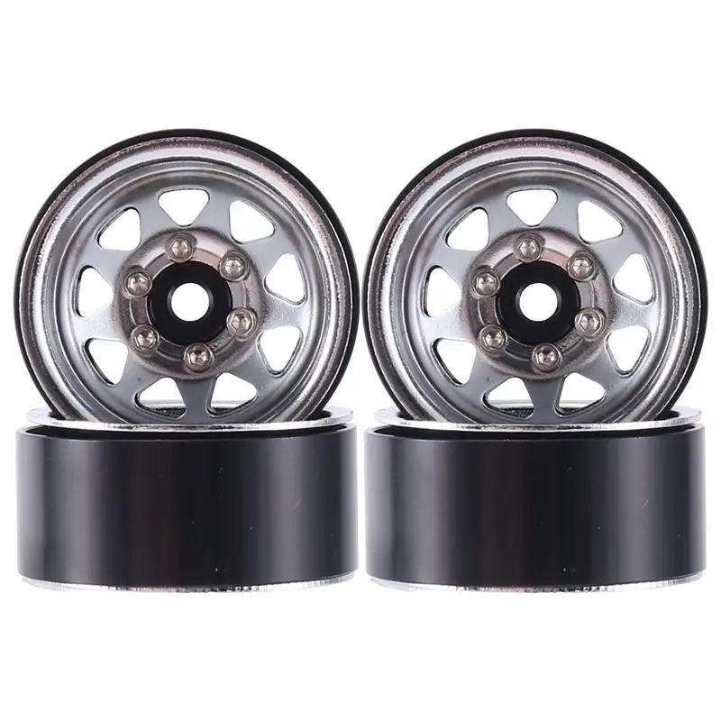 ABXE-1 IN Beadlock Wheel Rim Deep Dish Negative Offset 3.78Mm Hub For 1/18 1/24 RC Crawler Car Axial SCX24 AX24 TRX4M FCX24