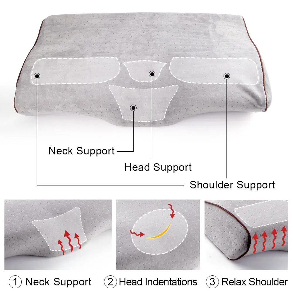 Eyelash Extension Pillow Grafting Eyelashes Salon Memory Foam Neck Support Salon Use Chronic Rebound Lash Pillow Makeup Tools