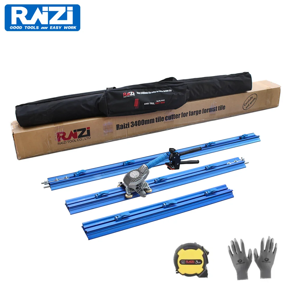 Raizi HevyCut™ Slim System Connectable Manual Tile Cutter For Large Format Tile Porcelain CeramicManual Tile Cutting 2300/3400mm