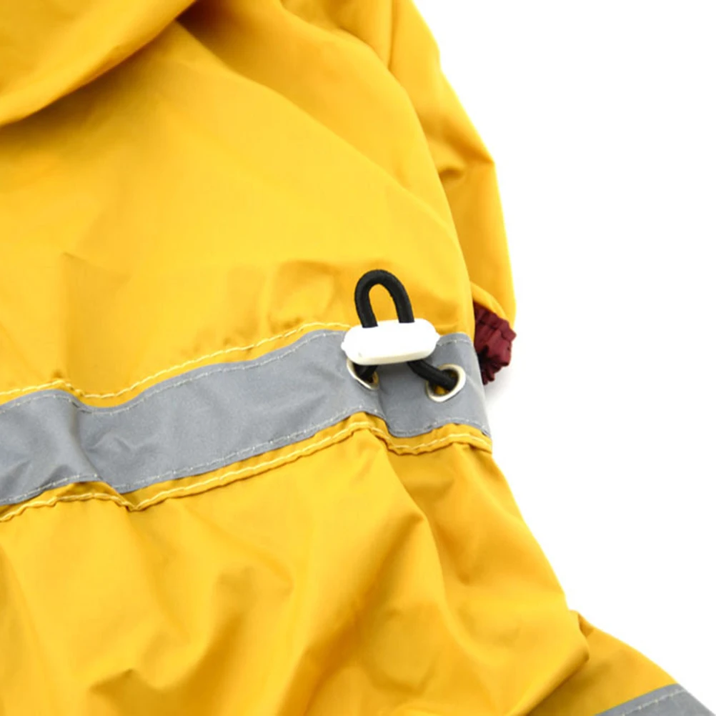 

PVC Puppy Raincoat Dog Coats Cold Weather Jacket Reflective for Medium Dogs Cat Boots Waterproof Corgi