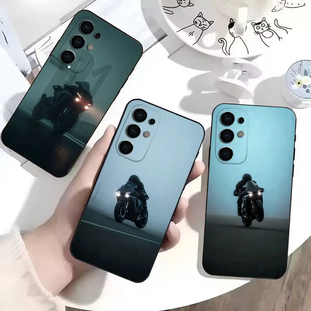 Hot Motorcycle Y-Z-F Thrilling  Phone Case For Samsung Soft Black S25,S24,S22,S21,S23,S30,Ultra,S20,Plus