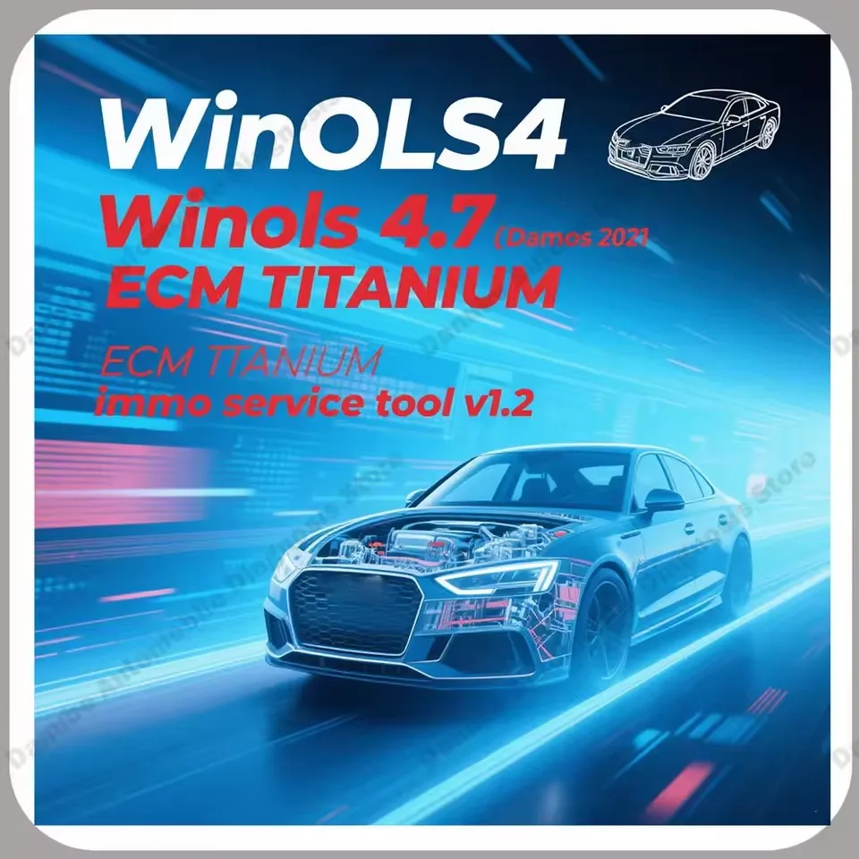 

WinOLS 4.7 Crack Original Install- IMMO SERVICE Tool V1.2 with Damos 2021 ECM Titanium 1.61 Engine Control Unit Finder Maps Gift