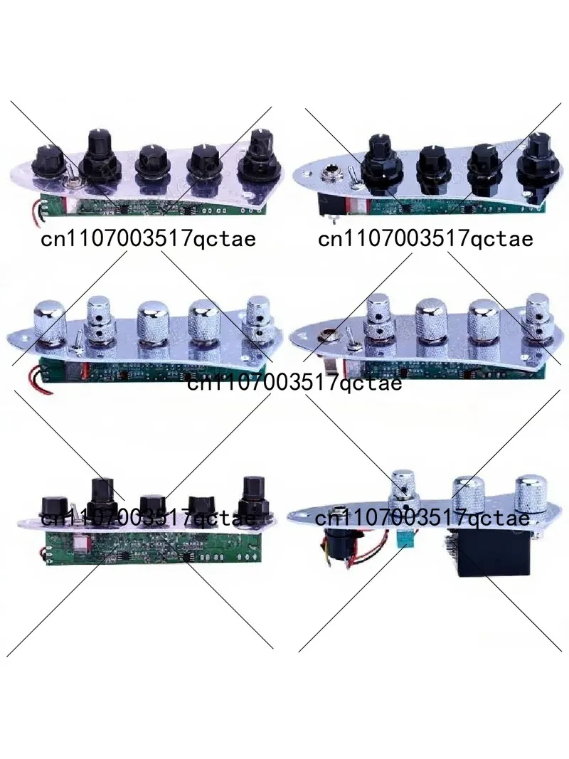 Electric Bass Control Circuit Plate Volume Tone Adjustment Wiring Assembly Guitar Accessories