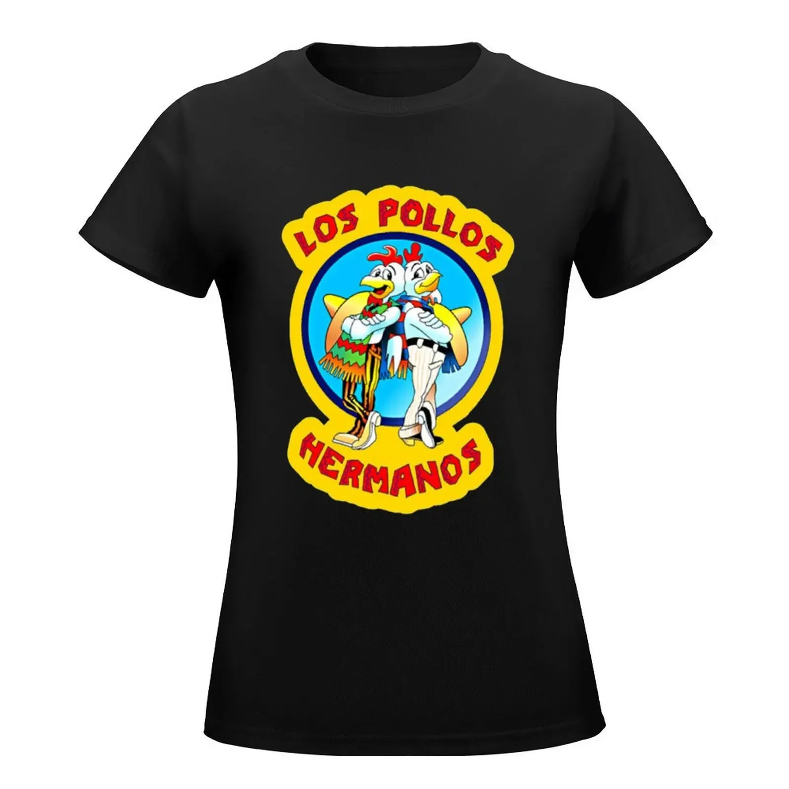 Los Pollos Hermanos T-Shirt lady clothes tees aesthetic clothes anime clothes t-shirt dress for Women plus size sexy