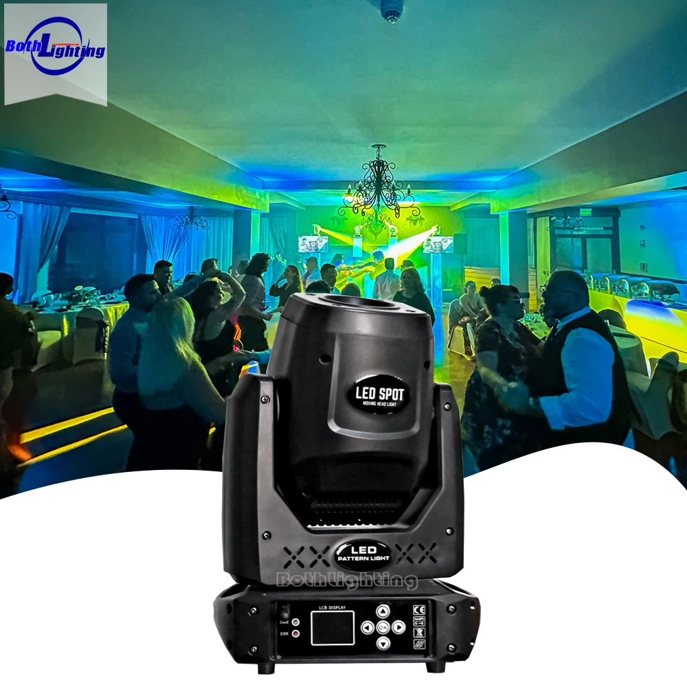 Both Lighting 100w LED Moving Head Spot For Stage Party Disco Dj Gobo Projector Spot Led Moving Head Light Sharpy Light