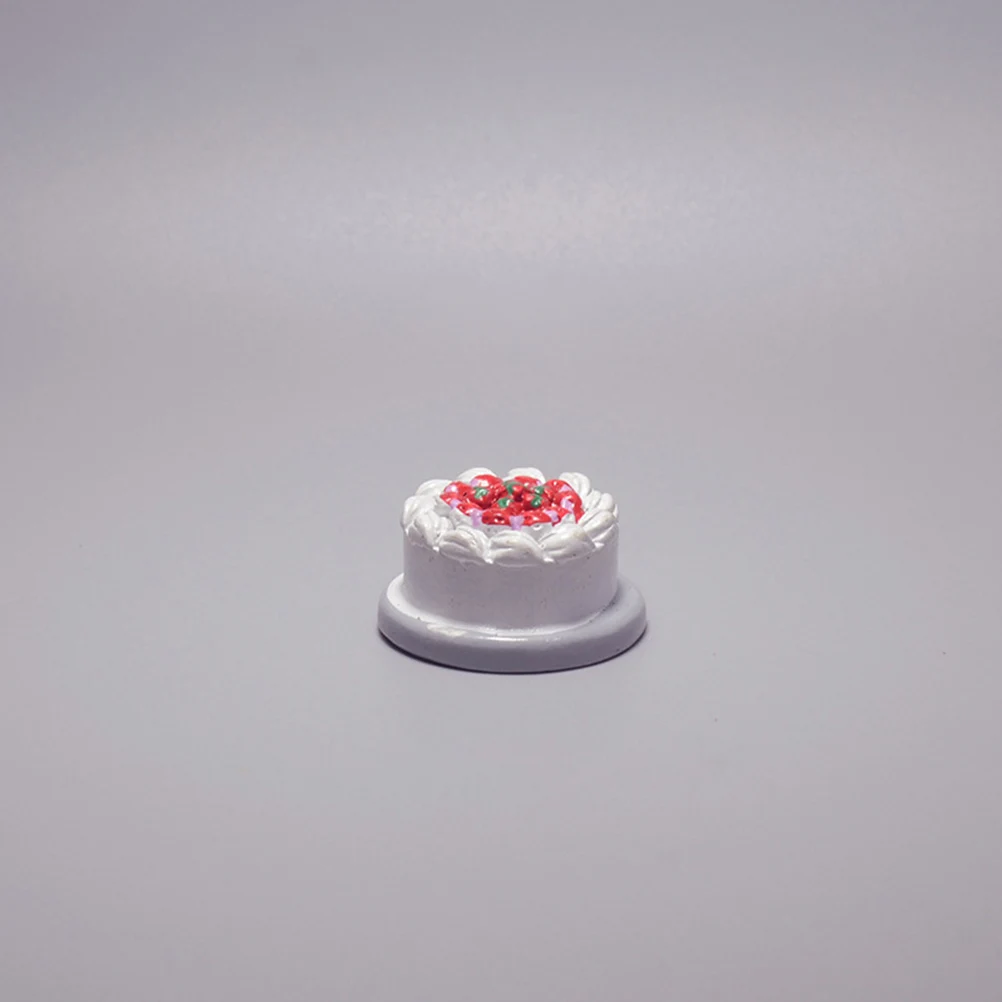 

4pcs Resin Christmas Tree Garland Cake Gift Ornament Miniature Landscape Accessory Desktop Home Garden Decoration