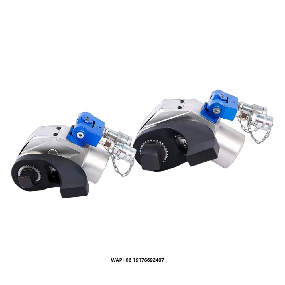 

Lightweight Aluminum-Iron Alloy Hydraulic Torque Wrench with 360X180 Rotary Union for Narrow Space