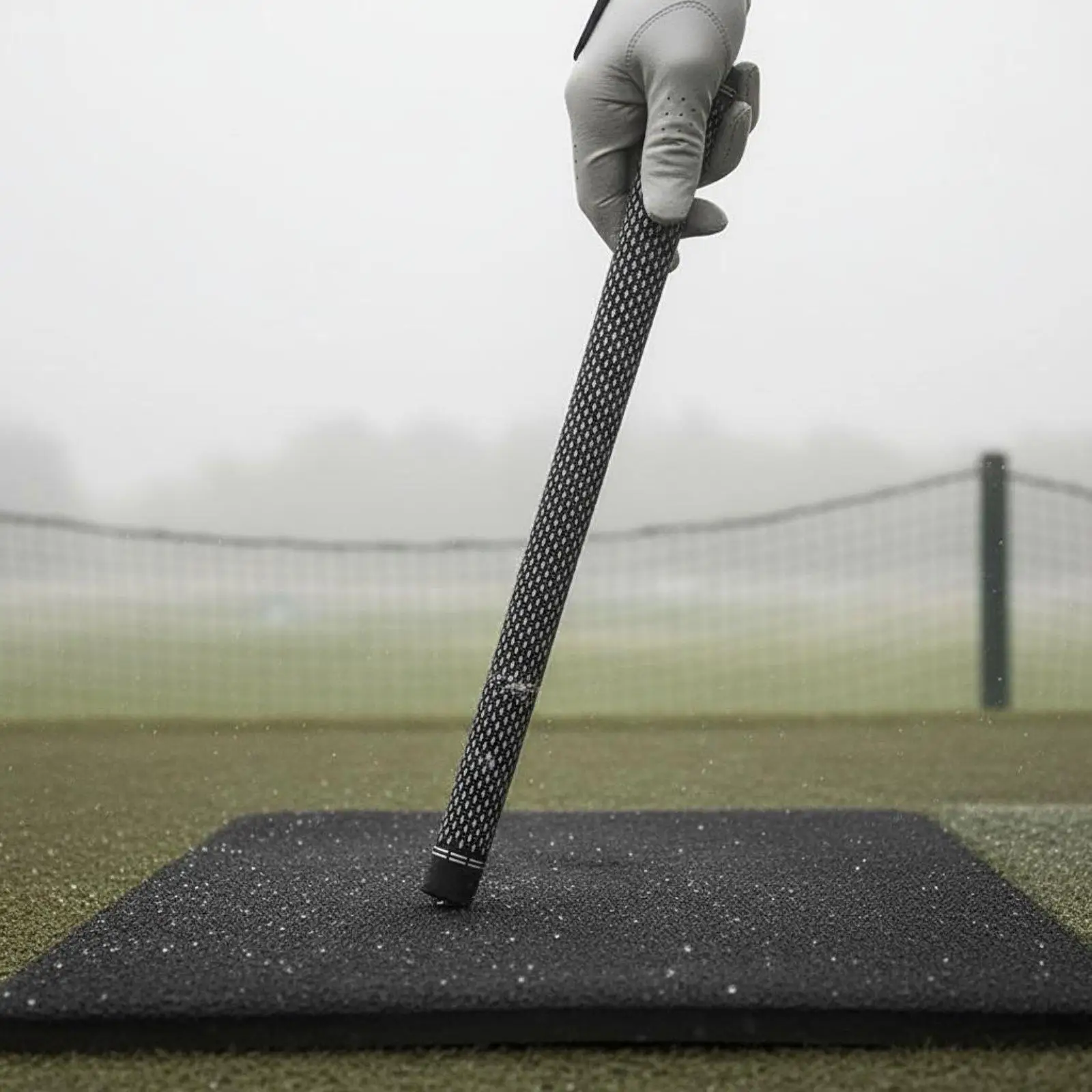 Golf Club Grip Wear Resistant Rubber Mid Size Non Slip Handle Golf Tools for Practice Rounds and Games