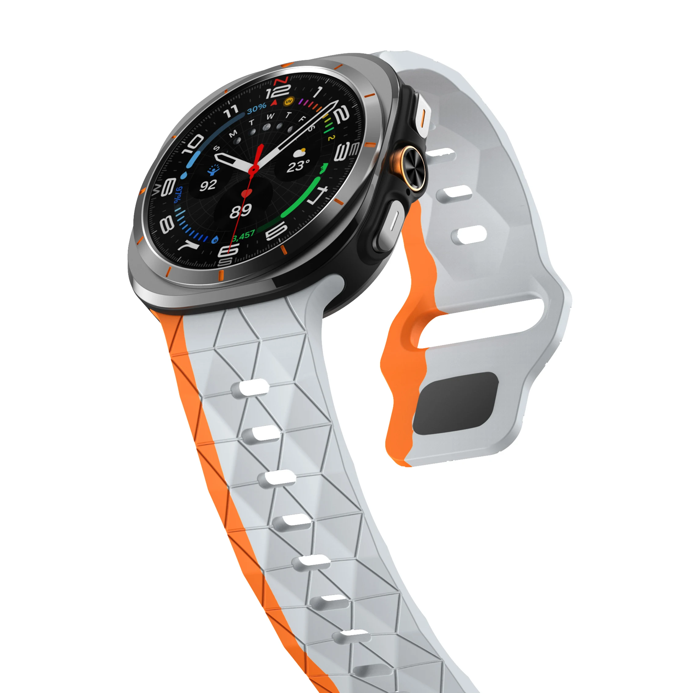 Watchband For Samsung Galaxy Watch Ultra Band Bracelet For Galaxy Watch Ultra 47mm Silicone Strap WristBand Accessories