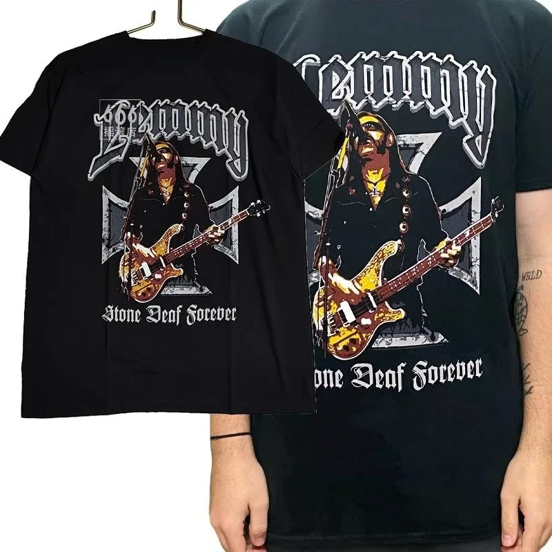 Camisetas de Manga Corta de Algodón Puro para Hombre y Mujer con Estampado de la Banda de Rock Metal Motorhead Lemi 2026, Estilo Y2K, Verano 2026