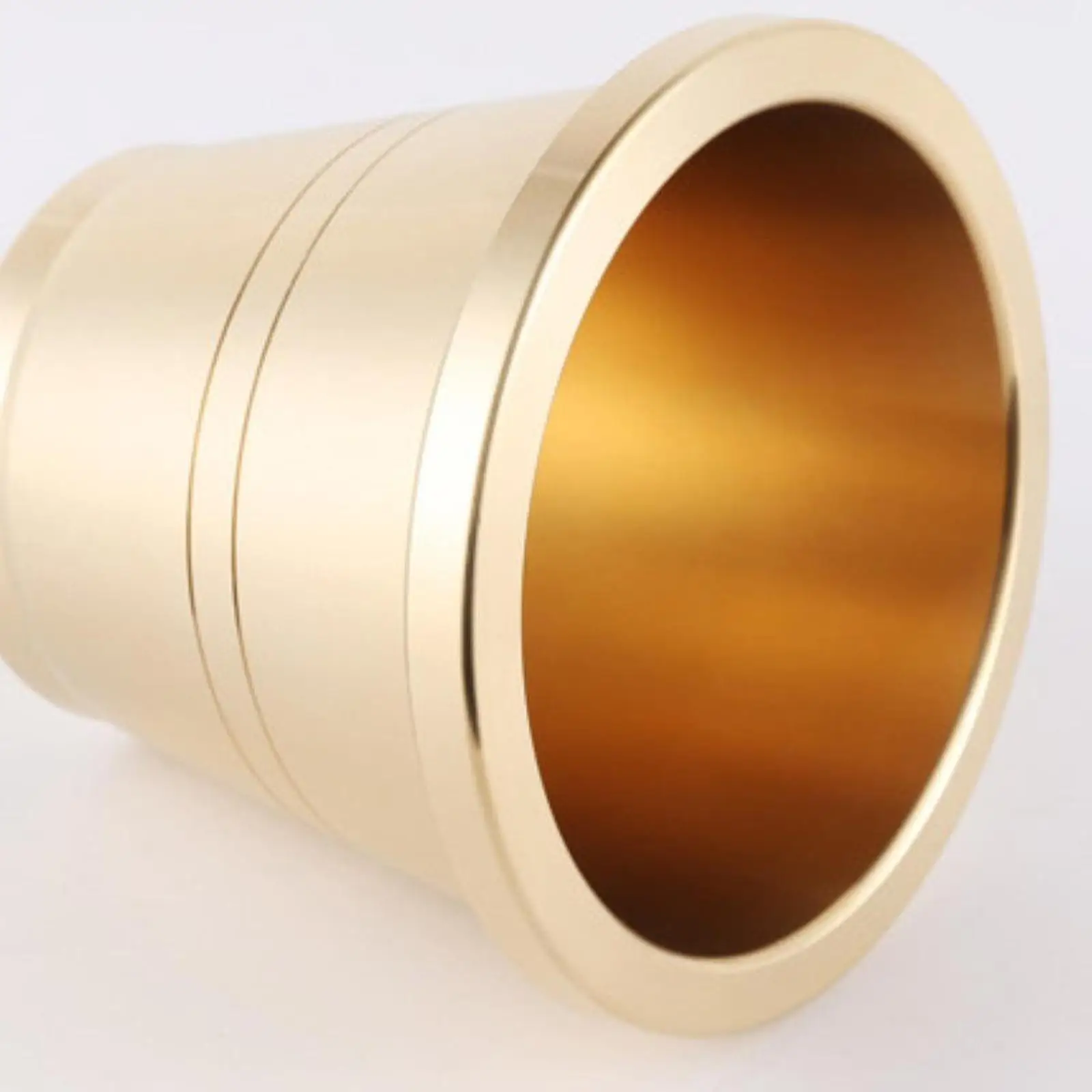 

Mini Brass Mortar and Pestle Traditional Premium Antique Design Solid Kitchen Use Crusher