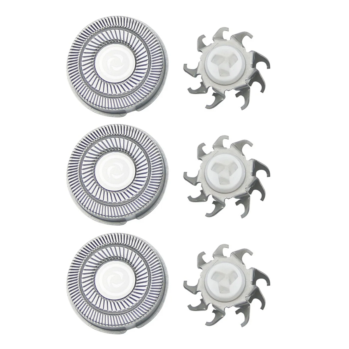 3X Replacement Blade Shaver Head for FR8 FS373 FS339 FS850 FS858 Shaving Head Cutter Head