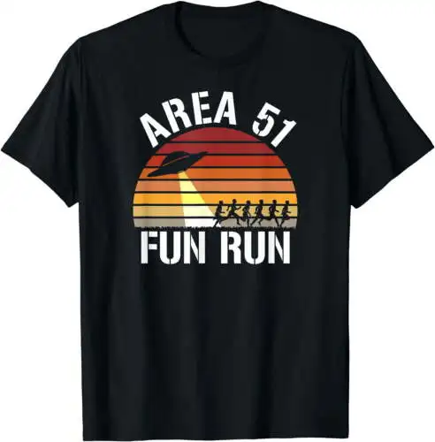 Area 51 Fun Run T-Shirt I Aliens UFO Roswell Alien T-Shirt