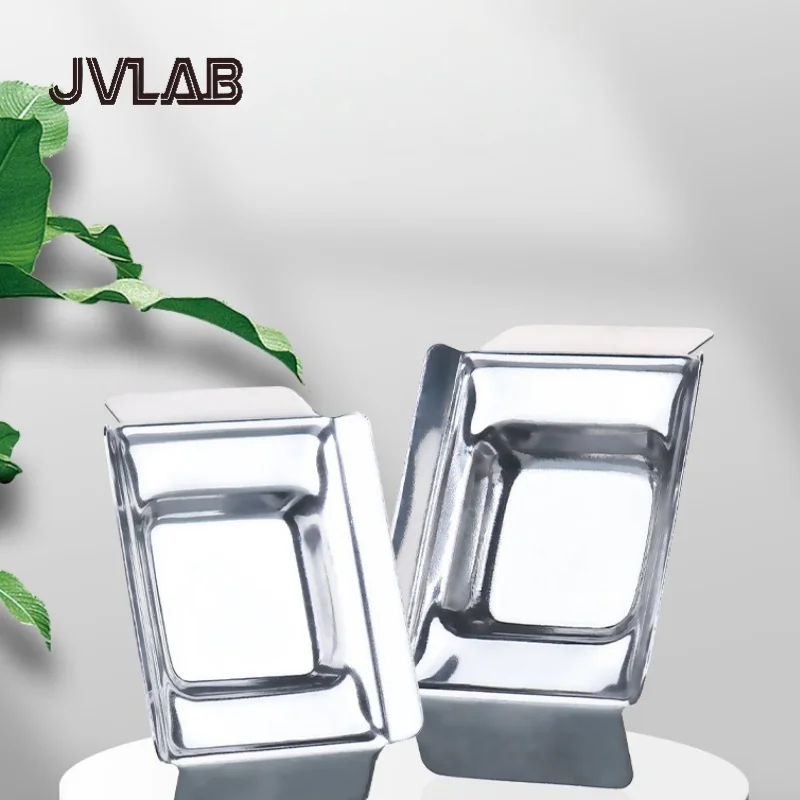 صندوق التضمين من الفولاذ المقاوم للصدأ قالب سفلي 50 قطعة/Pk OCT صندوق التضمين القابل لإعادة الاستخدام إطار التضمين جزء البارافين JVLAB #2