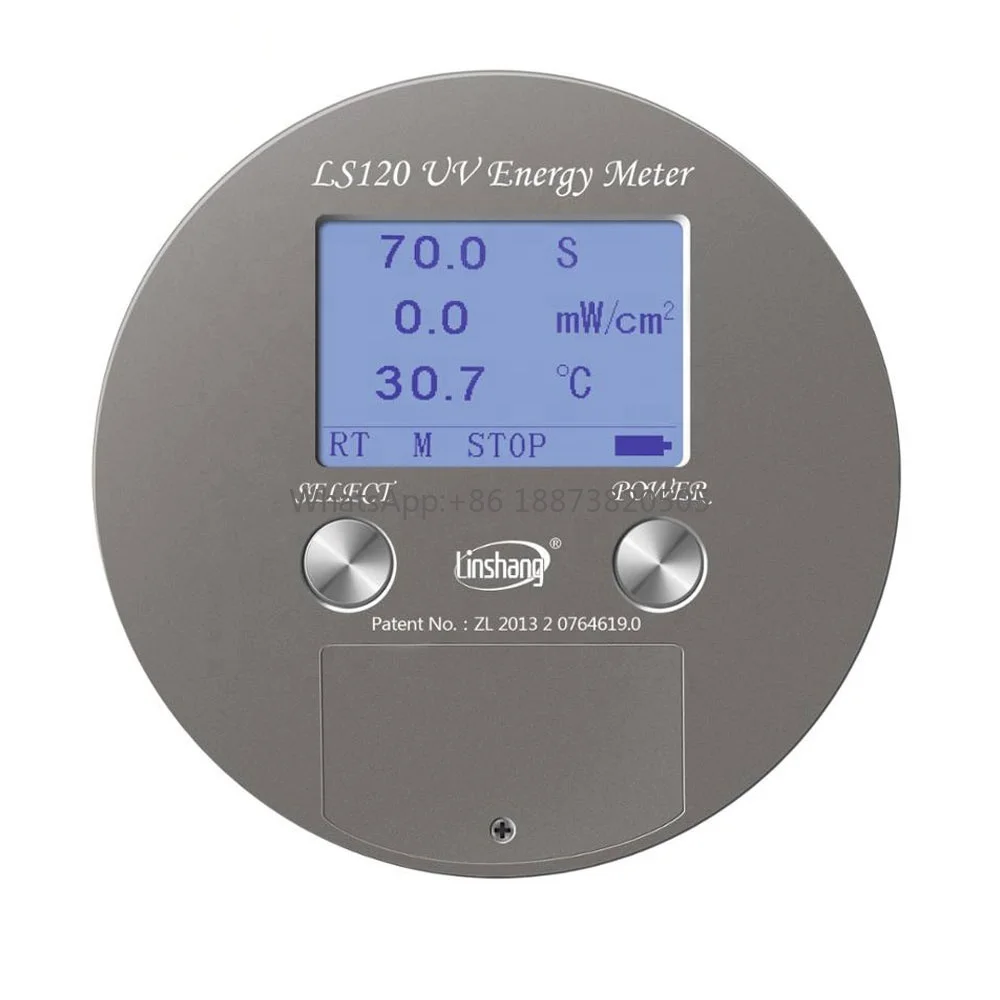 

LS120 UV Energy Meter Detect the UV energy density, irradiance and temperature of UV curing machine