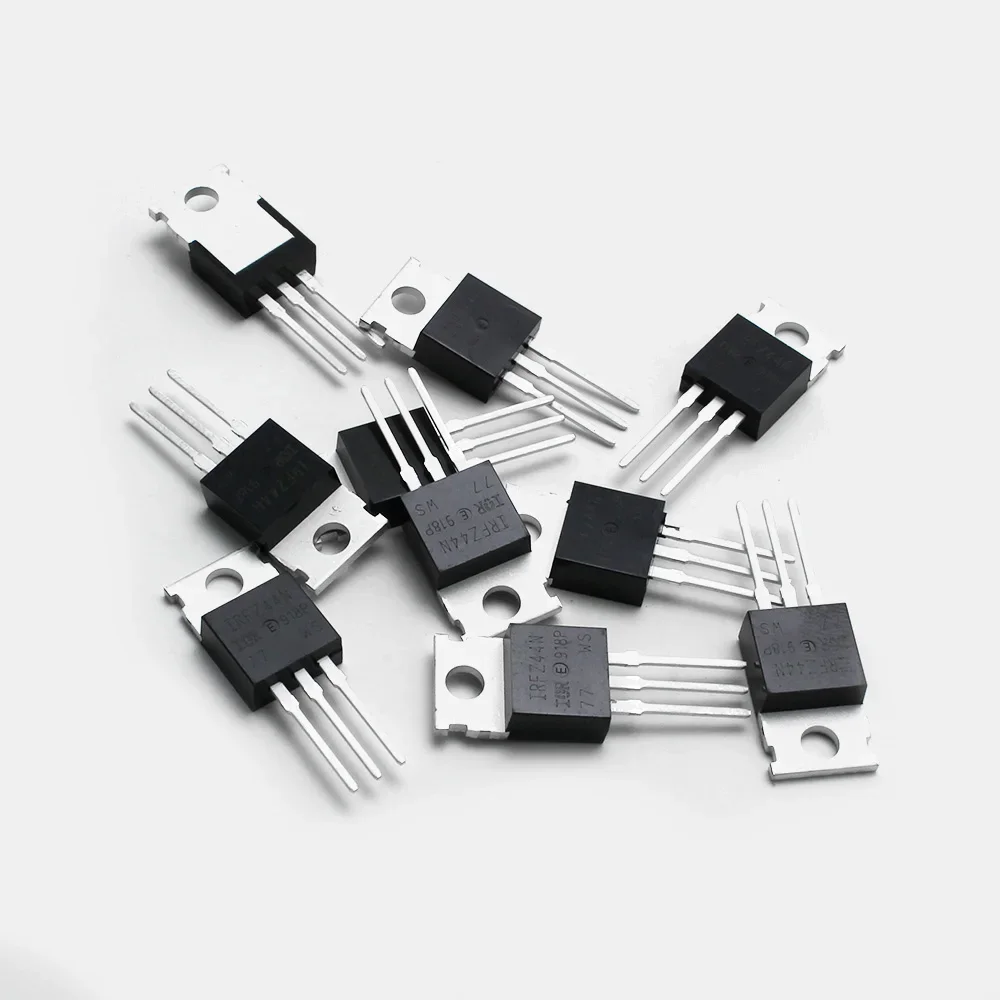 Transistors à effet de champ, IRFZ44N IRFZ44 MOSFET TO-220 MOSFET de puissance IRFZ44NPBF 49A 55V, nouveaux et originaux, 10 pièces