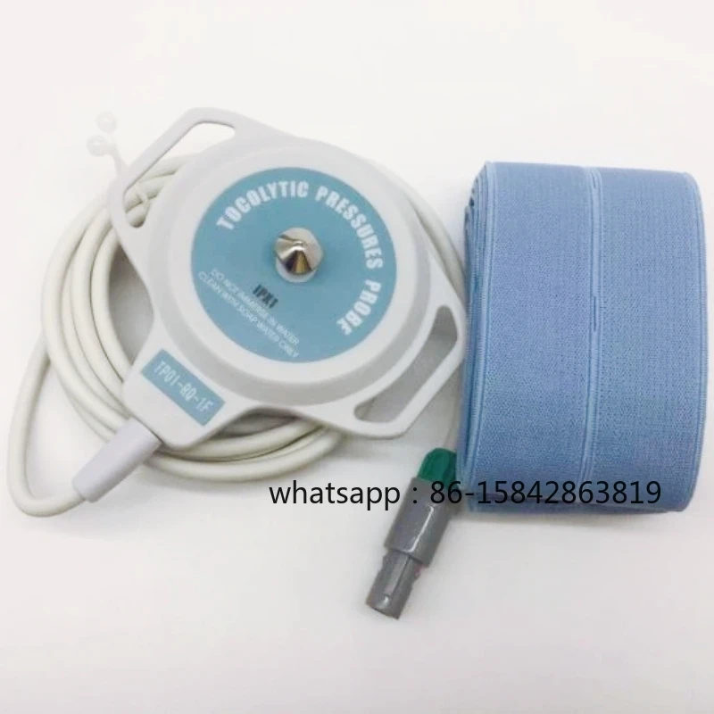 

Edan Fetal TOCO Transducer Probe for F2, F3, F6, F6, 02.01.31527, MS3-31527(B) Compatible, Green 6-Pin Plug