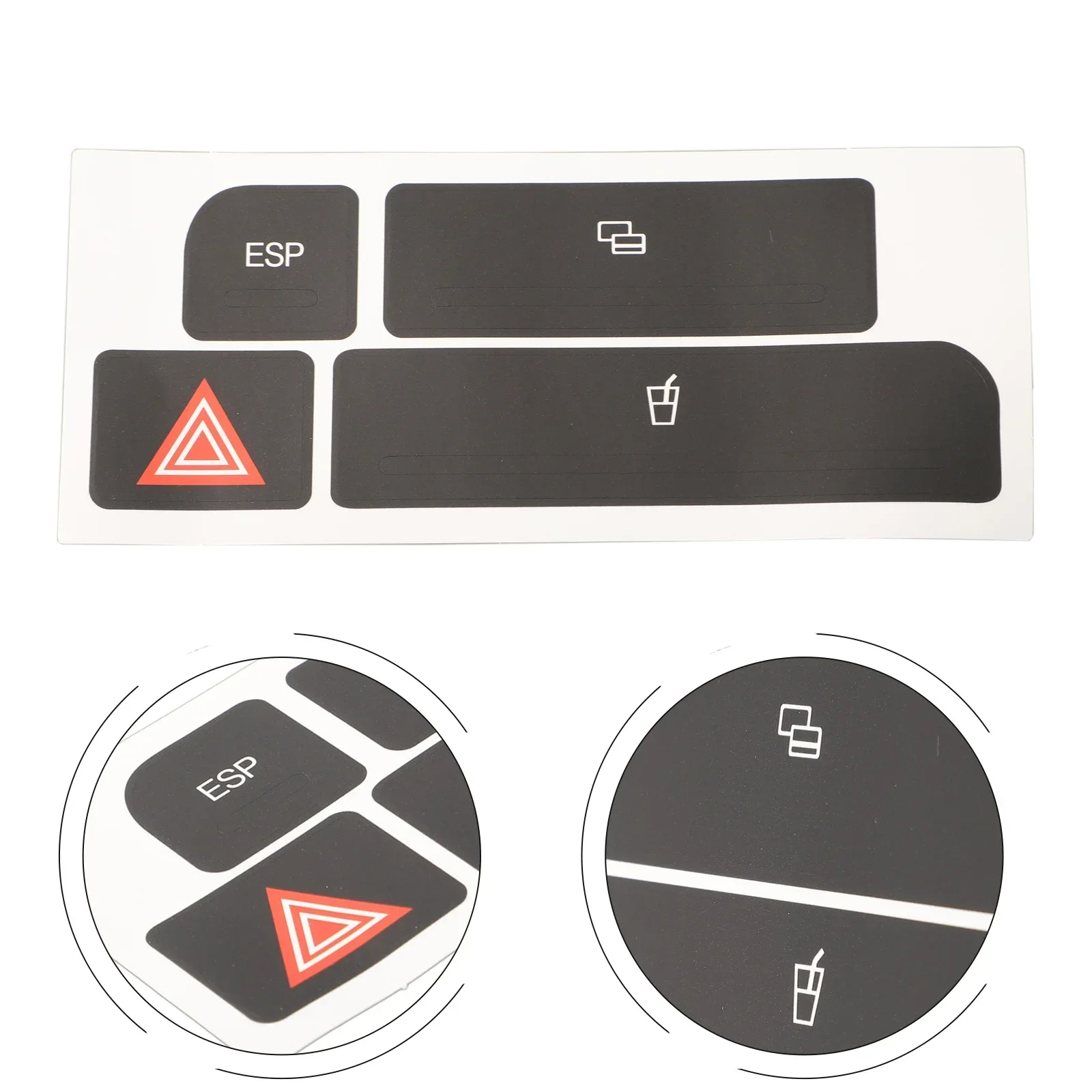 

Sticker Button Repair Decal Automotive Reflected Sophisticated Spacious Switch Adaptability Versatile Elegance