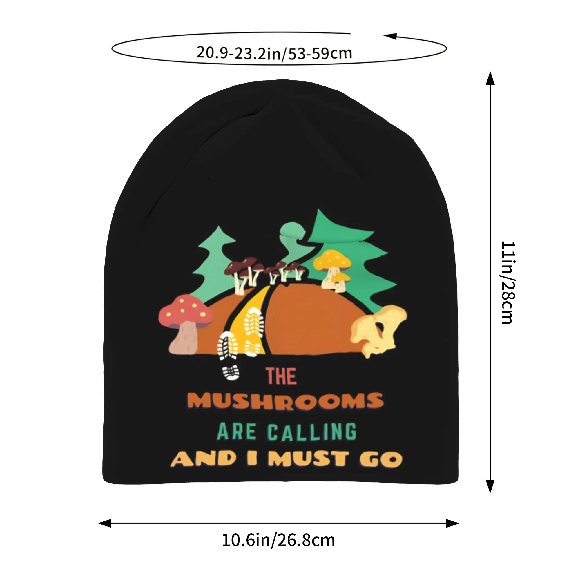 Mushrooms Are Calling Beanie Cap for Men Women Streetwear  Beanies Hat for Gym Workout