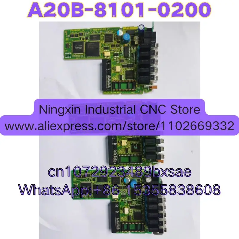 

Новейшая модель A20B-8101-0200 A20B 8101 0200. Б/у боковая плата FANUC, проверена, исправна.