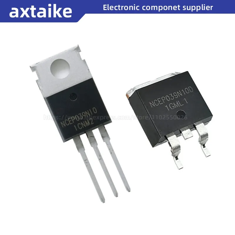 

5PCS NCEP039N10D TO-263 NCEP039N10 TO-220 135A 100V SMD Field effect transistor MOSFET