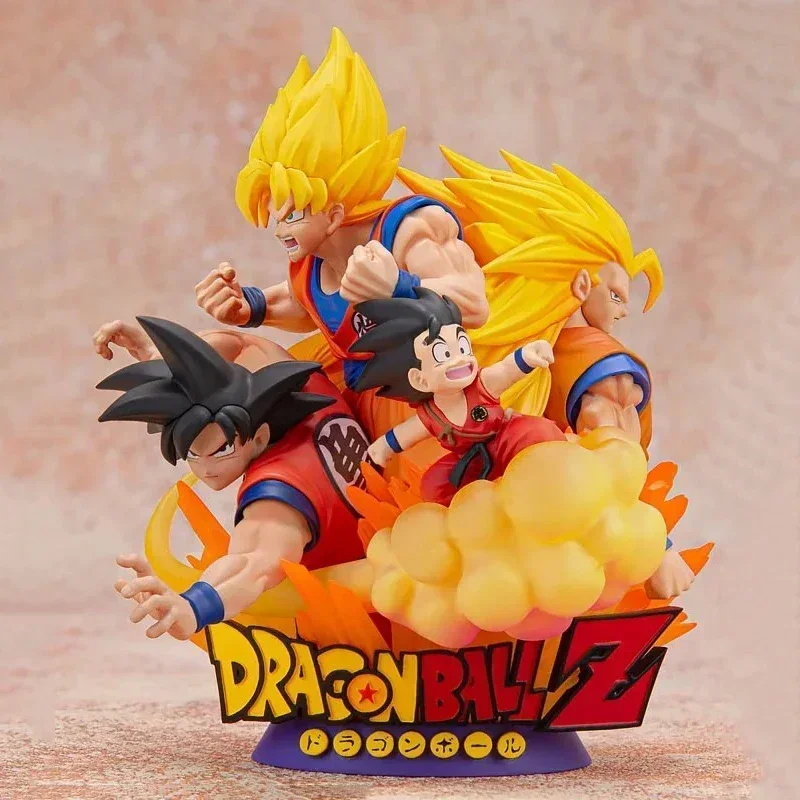 

Dragon Ball Figure Son Goku Action Figure Carton Egg Anime Peripheral Figure Collectible Ornament Model Desk Decor Birthday Gift