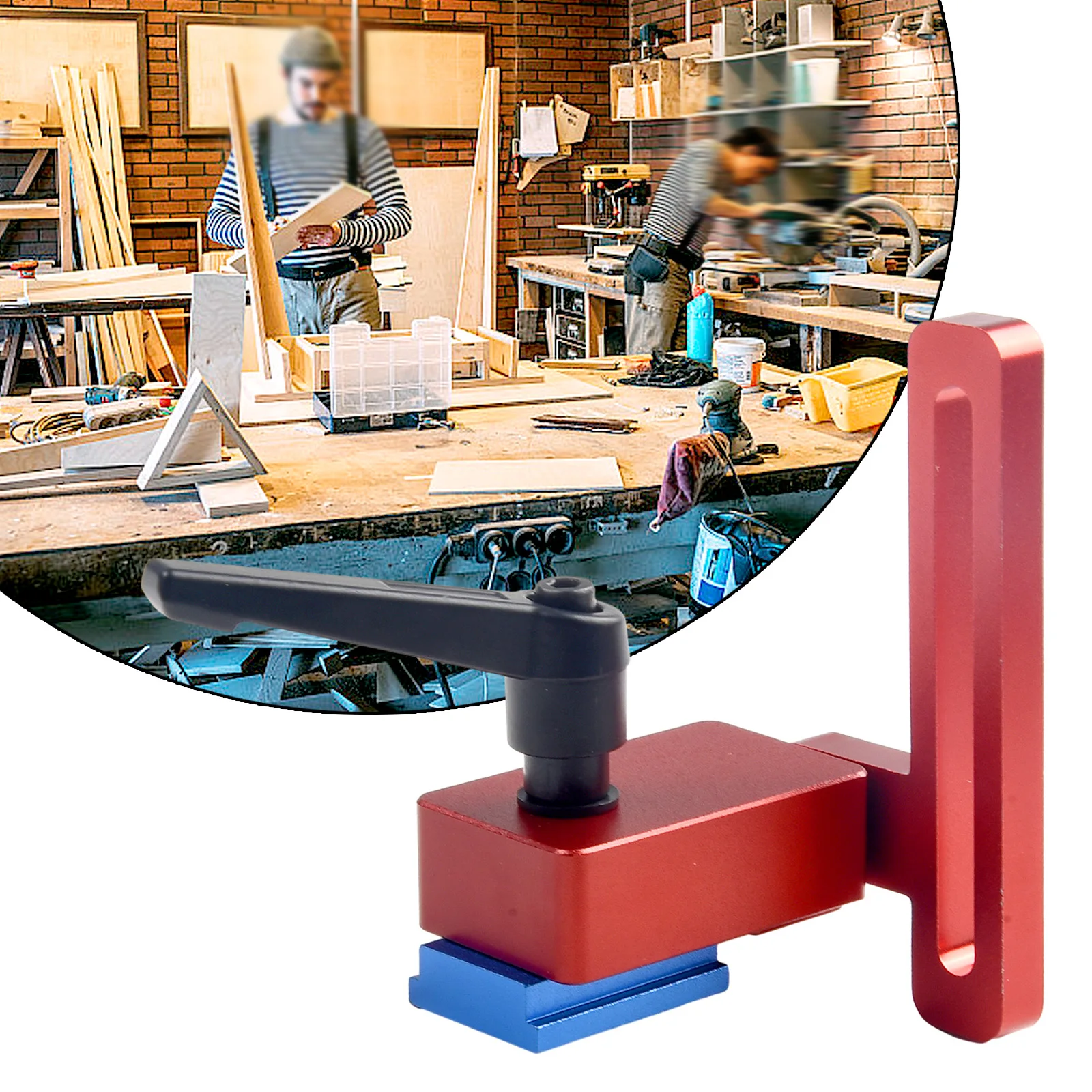 

Ограничитель хода из алюминиевого сплава, высокоточный, для Т-образных пазов и Т-образных направляющих, для деревообрабатывающих станков, тип 30, 85x50x49 мм