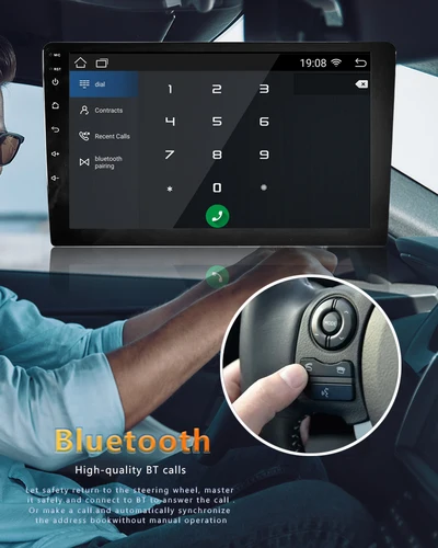 Imagen 2 del producto BOSSCAR 4core 2 Din Radio de coche Androidauto Carplay Android 12 4G GPS Audio de coche 7 ""/9""/10 ""WIFI BT IPS reproductor Multimedia automotriz