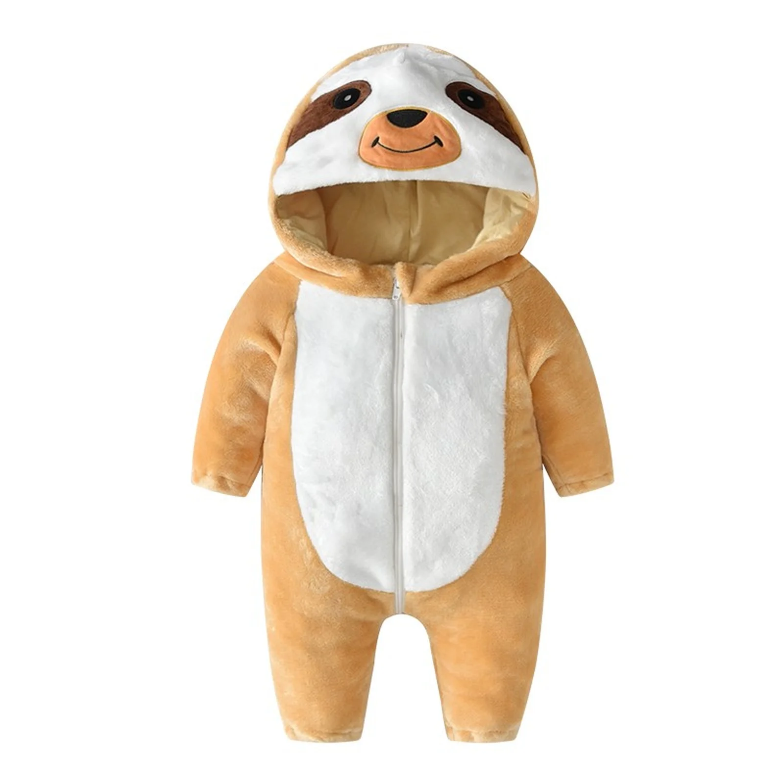 

Baby Jumpsuit Clothes Winter Thickening Boys Girls Romper Infant Onesie Trend Jumpsuit Hooded Jumpsuit Kids Long Sleeve Bodysuit