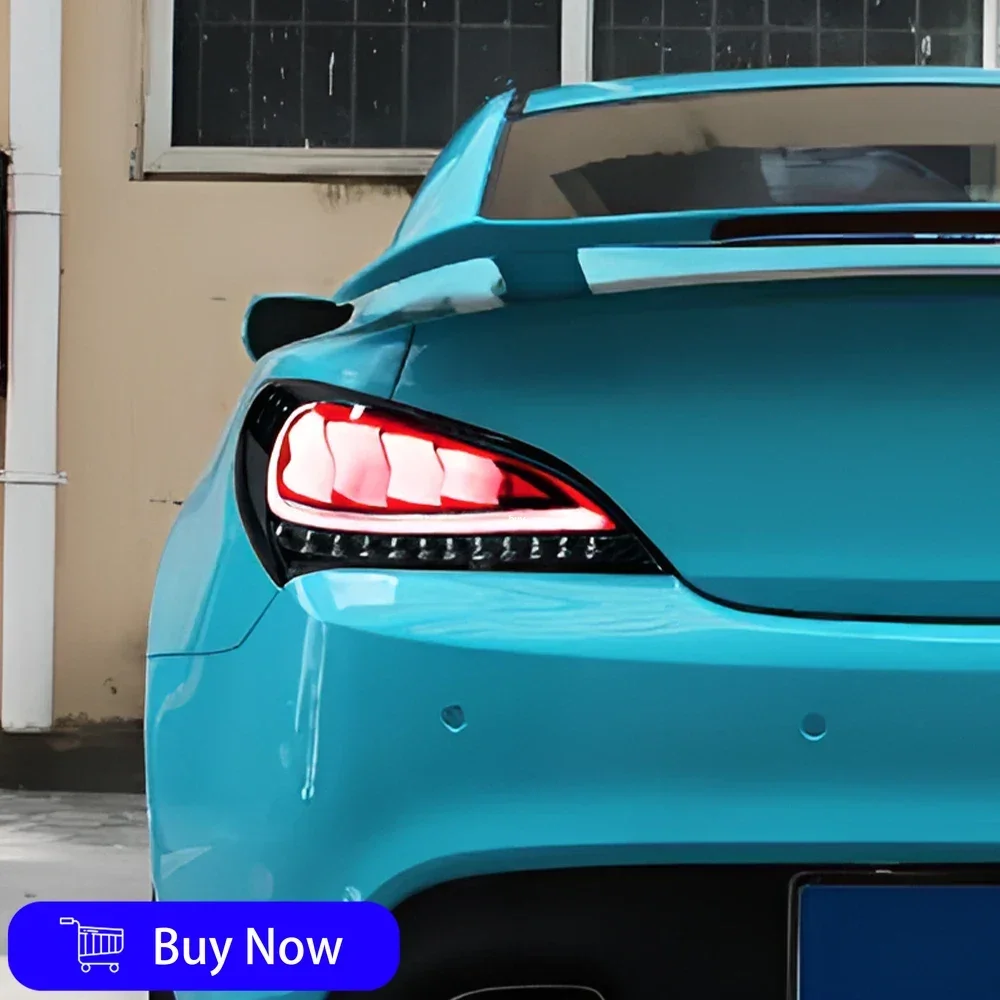 

Для Hyundai Genesis Coupe 2009-2013 автомобильные задние фонари в сборе, светодиодные автоматические задние фонари, обновленные мигающие сигнальные фонари, аксессуары